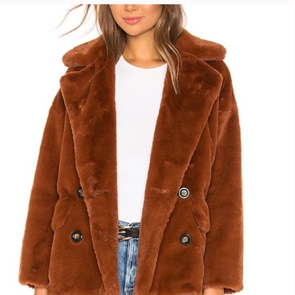 Free People Faux Teddy Coat - Picture 5 of 10